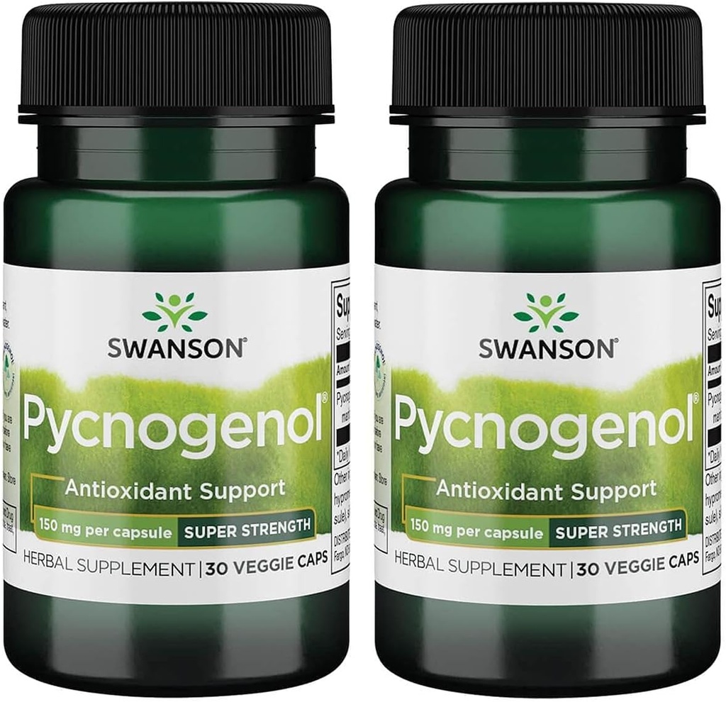 Swanson Ultra Pycnogenol - Super Kekuatan 150 mg 30 Veg Caps 2 Pack