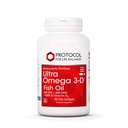 PROTOCOL UNTUK HIDUP BALICE Ultra Omega 3-D - 600mg EPA, 300mg DHA & 1.000 IU Vitamin D3 - Minyak ikan untuk Dukungan Otak - EPA DHA Omega Suplemen - NON-GMO & Halal - 90 Softgelels