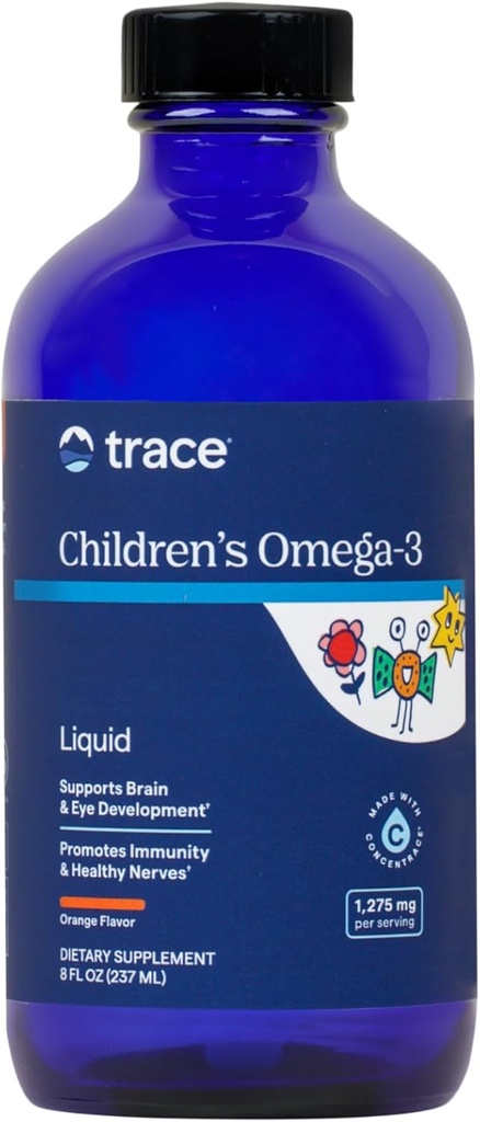 Telusuri Omega-3 - Tambahan Liquid Supports Nervous & Imune System Mansion - Health Suplemen Kesehatan Anak - EPA & DHA Mendukung Otak & Eye Development - Orange, 8 flyoz
