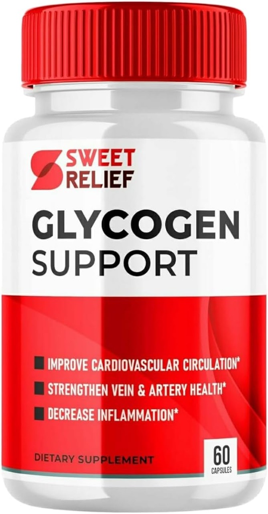 Sweet Relief Glycogen Dukung - Sweet Relief Blood Vessel Cleaner, Sweet Relief Capsules, Advanced Formula for Overall Wellness, SweetRelief (60 Capsules, 1 Pack)