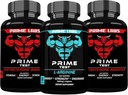 Prime Labs Prime Test (2 Pack) + L Arginine Nitric Oxide (60 Cacah)
