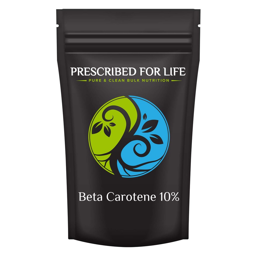 Prescripted For Life Beta Carotene, 10% Beta Carotene Powder Extract, Converts into Vitamin A (113.g)