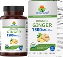 Brieofood Organ Ginger 1500mg, 45 hamba, Vegetarian, Gluten Free, 90 tablet Vegetarian