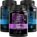 MEDCHOICE Sleep Melonatin (90ct) and Nootropic Brain (120ct) Suplement Bundle - Wellness Duo for Sleep, Brain, Focus, & Mood Support - Vegan, Non-GMO, Gluten- Free