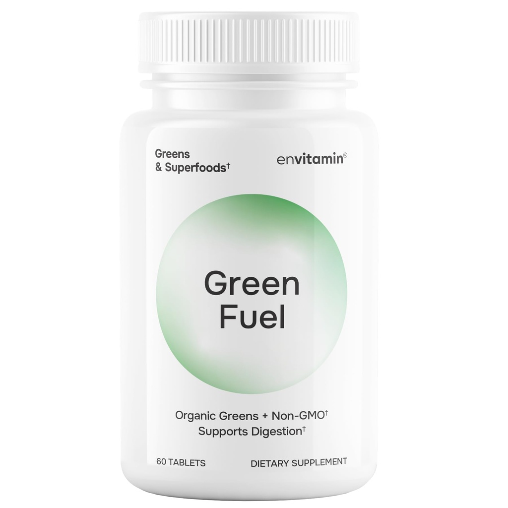 Tablets Green Fuel Organic Greens - Organic Greens, Buah dan Sayur Blade