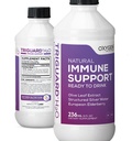 Triguard Plus Colloidal Silver Water, Sambucus Elderberry Extract & Olive Leaf Extract, 3-in- 1 Liquid Ammune Dukungan Siap untuk Minum 124; kuat Imune System Booster 124; Great Taste - 8oz, dibuat di USA