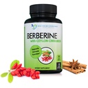 DOKTER DIPERINTAH SUPPLEMENTS Berberin dengan Cinnamon Ceylon - 1200mg Berberine & 100mg Cinnamon Organik Ceylon - 120 Gravgie Capsules, Sistem Kebal Sehat & Gastrointestinal Wellness