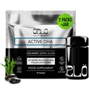 Orlo DHA - Vegan DHA Suplemen (EPA & DHA) - Omega 3 Fish Oil & Krill Alternatif - Plant - berbasis Omega- 3 Alga - Otak & Heart Dukungan (120 Mini Burpless Softgels Kits)