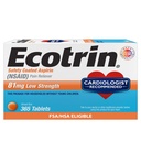 Ecotrin Low Strength Aspririn, (NSAID) Pain Reliever, 81mg, 365 Count