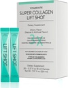 VITALBEAUTIE Liquid Collgen for Women, SuperCollagen Lift Shot - Premium Multi Collagers Tipe I, II, III, V, X 1500mg dengan Hyaluronic, Vitamin C, Third Party Certifikasi, Larusis Tinggi
