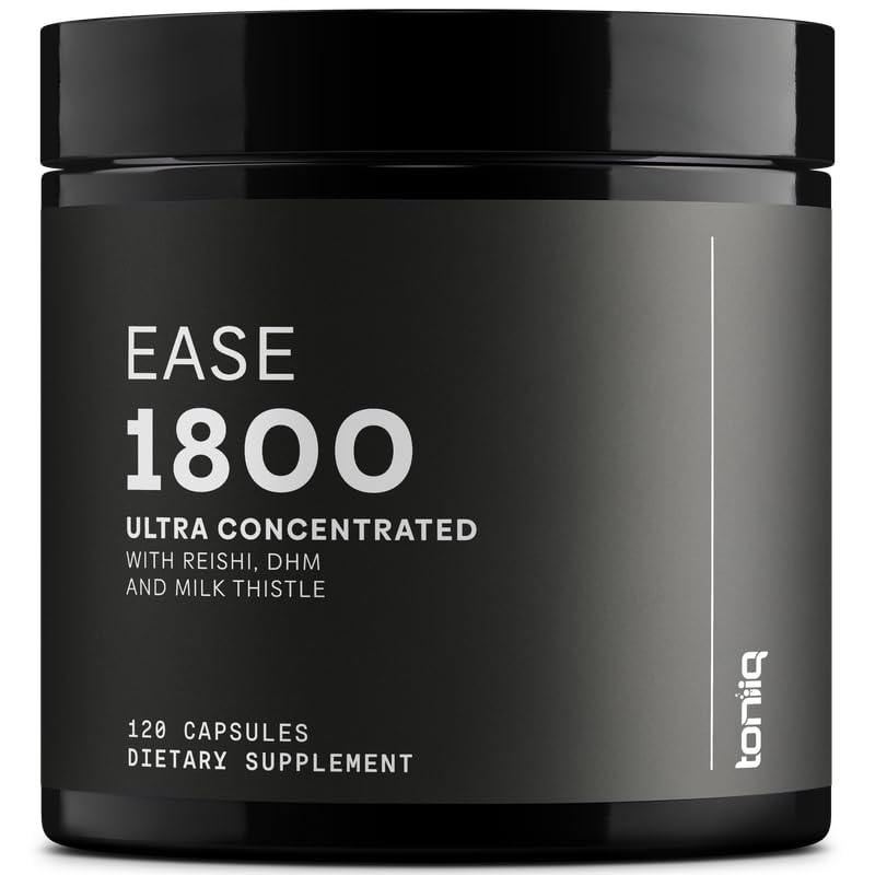 Toniq Easy with DHM - Full Liver Support for a Night Out - 120 Capsules - 50x Super Konsentrasi Ekstraksi