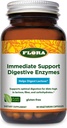 Udo 's Choice Flora - Segera Dukung Enzymes Digetical - Mendukung Diables Laktosa, Bloating, Heartburn & Gas - Berisi 7 Enzimes - Gluten- Free - 90 Vegetarian Capsules