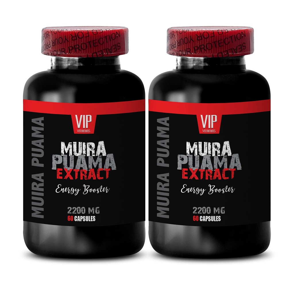 muira puama plant - MUIRA PUAMA EXTRACT - ENERGY BOOSTER - muira puama catuba, muira puama untuk pria, suplemen adaptogens, suplemen dukungan suasana hati, suplemen super antioksidants, 2 Bot 120 Caps