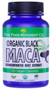 Black Maca 500mg 60 Capsules - Organik, None-GMO, Vegan, Gluten Free- Black Maca Root Supplemen untuk Whole Body Wellness