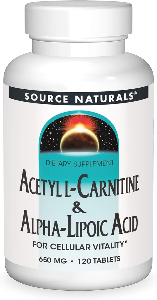 Sumber Acetyl L- Carnitine & Alpha-Lipoic Acid 650mg - 120 Tablet