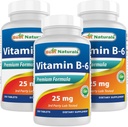 Terbaik Vitamin B6 25mg 250 Tablet (250 Cacah 3))
