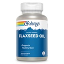 SOLARAY Flaxseed Oil 3000 mg dengan Omega 3 6 9, Flax Benih Softgels untuk Kesehatan Skin, Triple Omega Suplement, Non-GMO, Gluten Free, Lab Verifikasi - 60-Day - 33 Pelayan, 100 Softgels