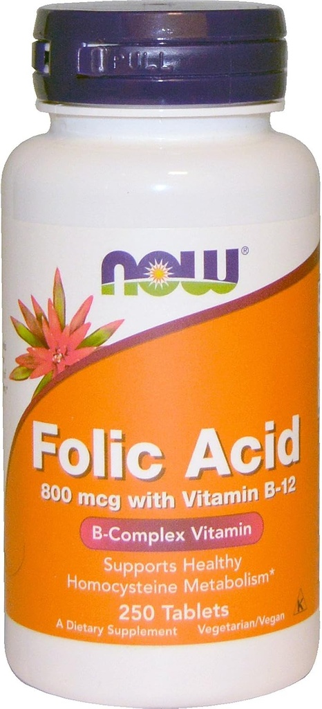 Sekarang Acid Folic 800mcg, 250 Tablet (Paket 4)