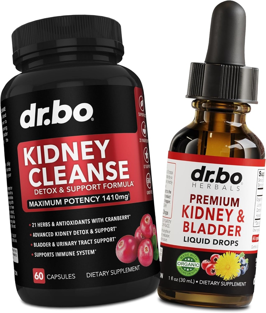 Ginney Cleanse Detox Dupport Suplemen Kesehatan & Bladder Drops (Suplemen Tenaga Kerak)