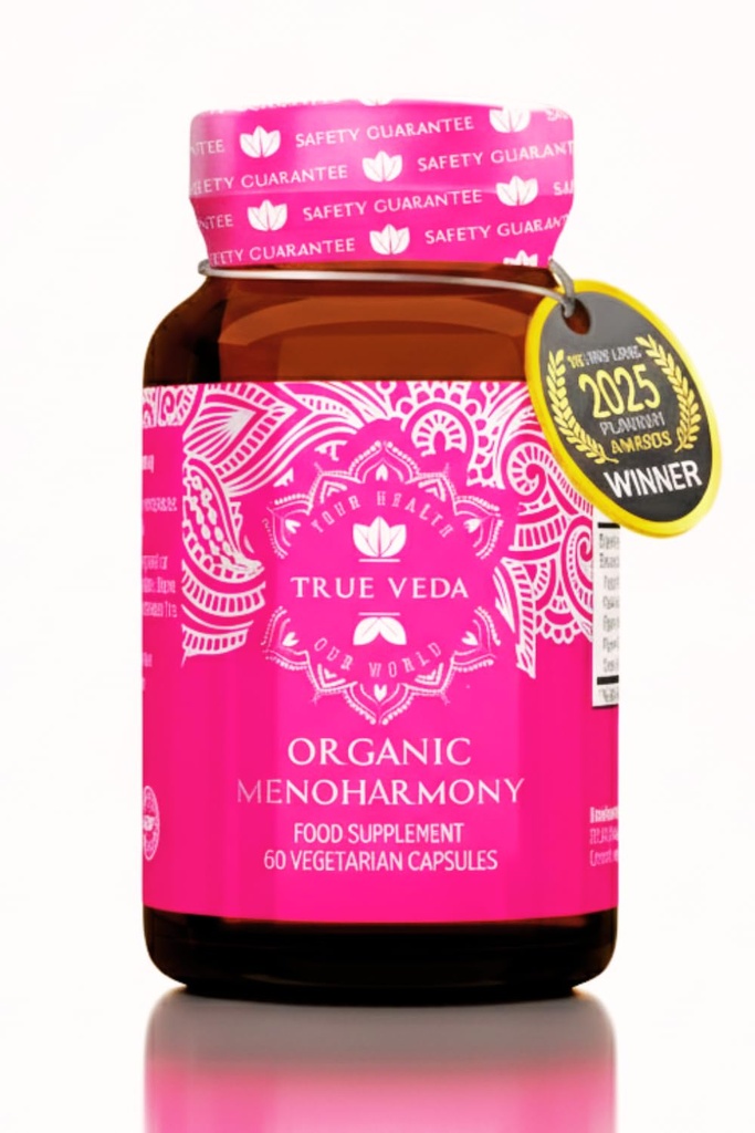 Suplemen Menopause bagi Perempuan - USDA Organik 124; Menopause Dukungan 124; Perempuan Hormone Suplemen 124; Juga Didukung dengan Premenopause dan Perimenopause 124; 60 Vegan Capsules