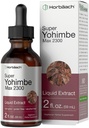 Horbäach Yohimbe Bark Liquid Extract 124; 2 Fl Oz 124; Support for Men and Women 4; Alcohol Free Tacture Drops 126; Vegetarian, Non-GMO, and Gluten Free