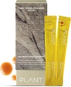 Vegan Collagen dengan Biotin (15 Sticks) - Tanaman berbasis CLllement Collagen, Lower-Molecular Collagen Peptides. Korea Skincare. Lemon Flavored.