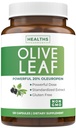 Super Power Olive Leaf Extract Capsules - Vegan Non- GMO 750mg Olive Extract with 20% Oleuropein Antioksidant Supplemen Imunity Skin and Heart Health - Made in The USA (4 Month Suppply)