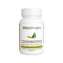 Tambahan Otak Probiotik BIOptimizer Cognizers - Membantu Mendukung Mood, Fokus Lebih Baik, Memori, Kejelasan Mental - 30 Kapsul