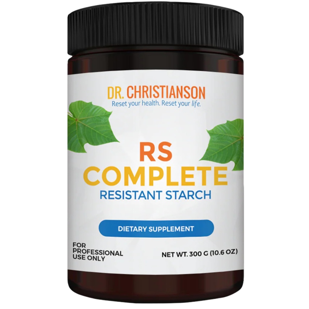 Dr. Christianson RS Lengkap - Powder Starch Resistan dengan Banana Hijau Organik Flour - Non-GMO + Dairy- Free Fiber Powder Suplemen - The Metabolisme Reset Diet (30 Pelayan / 300.000)