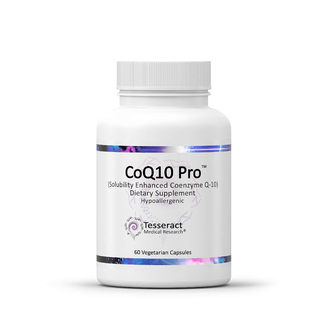 CoQ10 Pro, Koenzim Q10 for Heart Health, Muscle Health and Cellular Energy Production, Antioksidant Suplemen Kesehatan Optimal Cardiovaskular, Hipoallergenik, CoQ10 300mg, 60 Kapsul