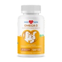 Omega 3 Fish Oil for Dogs - 120 Chewable Tablet - with Omega 3, 6, and 9, Vitamin E for Dog Shedding, Itchy, Dry Skin, Joint & Heart Support