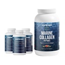 Pill & Powder Bundle 3 bulan CorreXIKO Marine Collagen Pasokan.