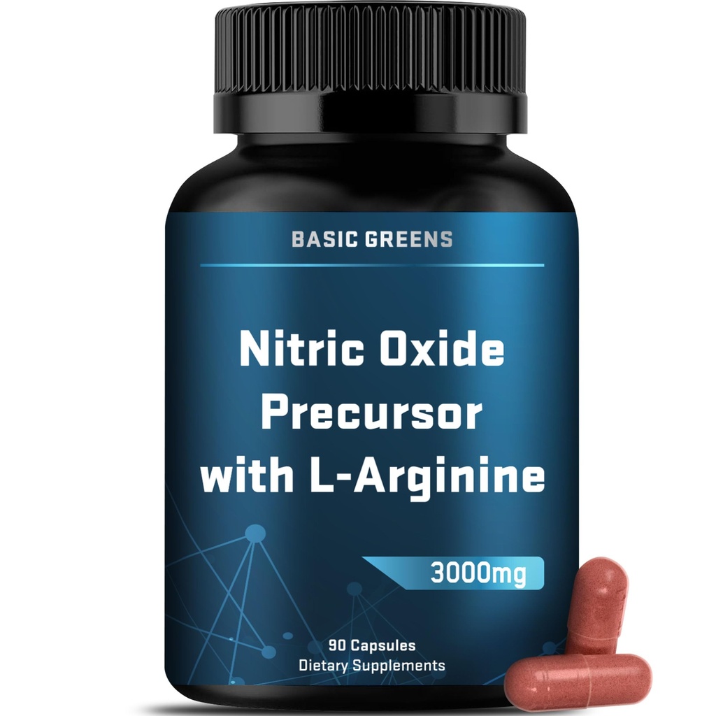 L-Arginine 3000mg Nitric Oxide Suplement for Men and Women