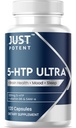 Hanya Power 5- HTP Ultra 200mg 124; 120 Capsules - 4 Bulan Supply 124; untuk Tidur, Mood, dan Kesehatan Otak 124; Dibentuk dengan SAM-e dan Vitamin B6