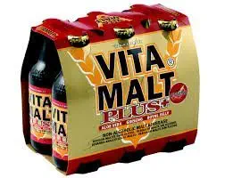 VITAMALT Plus Energi Minum dengan Aloe Vera-Ginseng-Royal Jelly - 6 Pack