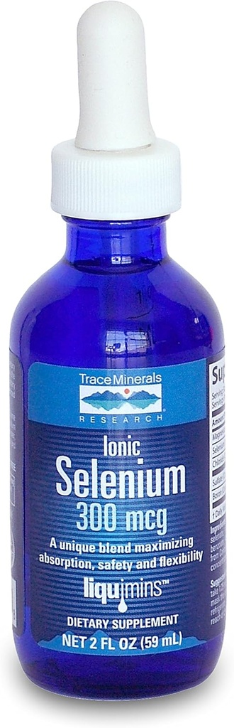 Telusuri Mineral Cair Ionic Selenium, 2-Ounce