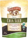 Barlean 's Organic Chia Seeds with 2.140 mg Omega 3 Fatty Acids, Fiber Suplemen untuk Whole Chia Benih untuk Smoothies, Non-GMO Disertifikasi, 12 oz