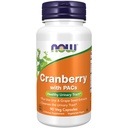Suplemen SEKARANG, Cranberry dengan PACS, ditambah Uva Ursi dan Grape Seed Ekstrak 90 Veg Capsules