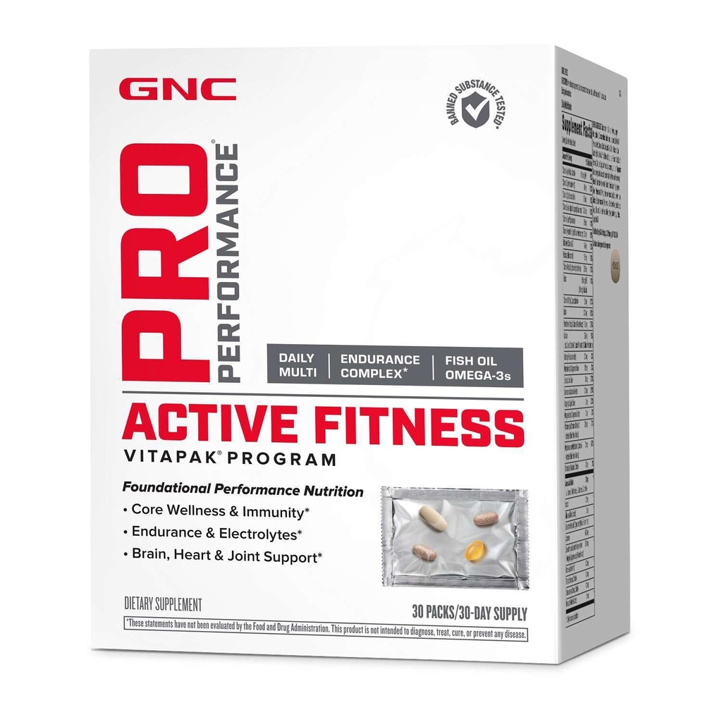 Program NBC Pro Performance Active Fitness Vitapak: 124; 30 Servis