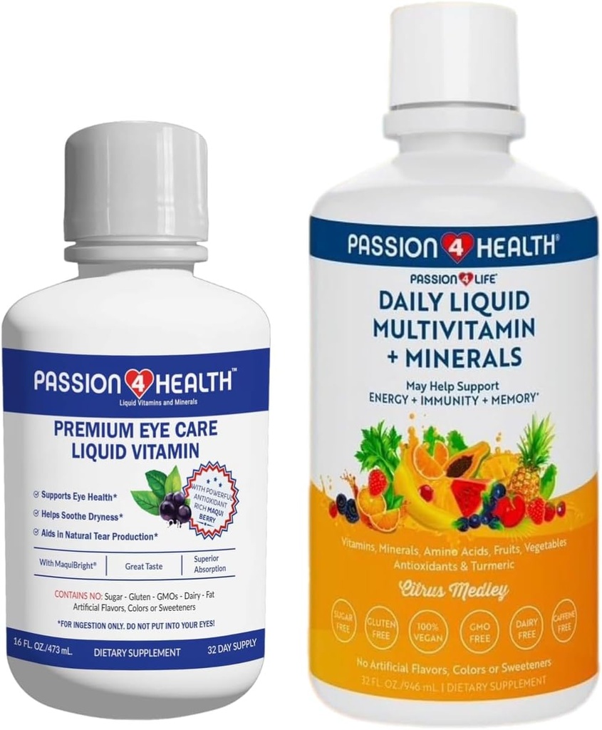 Premium Eye Care Liquid Vitamin Bundle