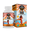 Tan Optimizer Skinguard Plus + - Sugar- Free Tanning & Anti- Aging Suplement with 240mg Polypodium, Beta Carotene & Antioksidants for Radiant, Youthful Skin - 30 Capsules