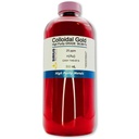 True Colloidal Gold - 25 plum - 99,99 +% Kemurnian - 500 mL (16.9 Fl Oz) dalam Hapus BPA-Free Plastic Bottle - Dibuat di USA
