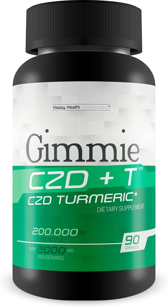 Gimmie CZD + T - Kami Terbaik CDZ Tambahan Vitamin C D dan Zinc Plus Magnesium Turmeric dan Lebih - Potency Tinggi Dukungan dengan Vitamin C & D - kami Terbaik Imune Pil Alam Vitamin D Zinc C Best