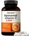 NatureBell Lipomal Vitamin C 2.000mg Per Serving, 240 Capsules 126; Tinggi Absorpsi Fat- Soluble Vitamin - Max Kekuatan Antioksidant * Suplemen - Non-GMO, Gluten Bebas
