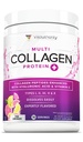 Multi Collagen Peptides Powder for Women - Hidrolyzed Flavored Collagen Powder for Women with Types I II V & X Vitamin C & Hyaluronic Acid for Hair Skin and Nails (Pink Lemonase) - 30 Servis