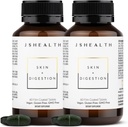 JSHealth Vitamin Skin dan Ditraffic Formula Skin Vitamins 124; Clear Skin Suplement with Zinc for Acne 124; Acne Suplemen untuk Clear Heally Skin 124; Acne Treatment for Teens and Dewasa