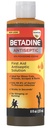 Betadine Antiseptic Aid Solution, Povidine 10%, Infeksi Protection, Kills Germs In Minor Cuts Scrapes And Burns, No Sting Promise, No Alkohol atau Hydrogen Peroksida, 8 FL OZ
