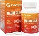 Triple Magnesium Complex 134; 400mg Magnesium Glycinate, Malate & Citrate for Muscles, Nerves & Energy 124; dengan Vitamin C, B6 for High Absorcic 124; for Women & Men (120 Capsules)