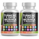 Turmeric Moringa Supplemen 126; Ginger Boswellia Saffron