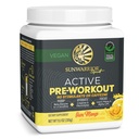 Pra Workout Powder Energy Drink None-Stim & Caffeine Free 124; Vegan Plant Berbasis Suplemen 124; Pompa Hydrate Fokus Endurance & Kekuatan Pembangunan = 124; Yuzu Mango Flavored Aktifik 30 Serving